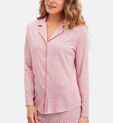 Chemise à manches longues avec boutons Favourites Love Calida