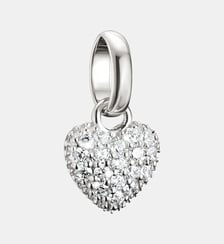 Charm cœur avec zirconia blanc Thomas Sabo