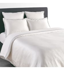 Housse de couette en satin de coton bio AM.PM