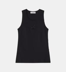 Débardeur Brodé La Mère Et L'Enfant En Jersey Lanvin