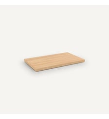 Lot de 2 étagères L60 cm plaqué chêne AM.PM