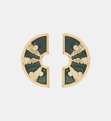 Boucles d'oreilles tiges reflets de lumière Les Néréides