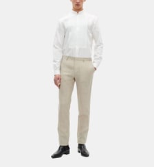 Pantalon de costume en laine coupe ajustée The Kooples