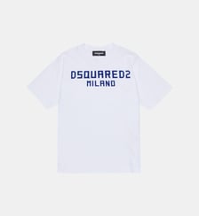 T-shirt avec logo imprimé sur la poitrine Dsquared2