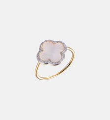 BAG. LUMIERE NACRE BLANCHE + DIAM. J. OR750 Morganne Bello