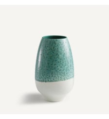 Vase bicolore en faïence émaillée AM.PM