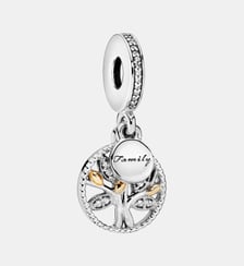 Charm pendentif arbre de vie scintillant Pandora