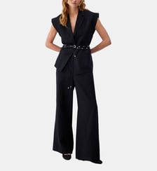 Veste sans manches en lin mélangé Liu Jo