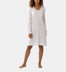 Chemise de nuit en coton modal LES INTEMPORELLES A01 Lingerie Le Chat