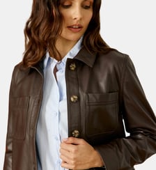 Veste col chemise uni VIRGINA La Petite Etoile