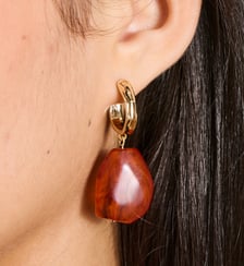Boucles d'oreilles pendantes La Fée Maraboutée