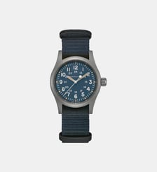 Montre mécanique Khaki field Bleu H69439940 Hamilton