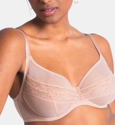 Soutien-gorge avec armatures grande taille Nudité nude Maison Lejaby