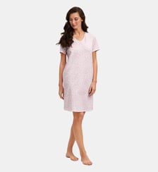 Chemise de nuit, longueur 90cm Flower Nights Calida