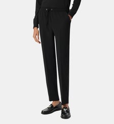 Pantalon droit ceinture élastiquée Ikks