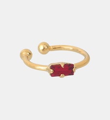 Bague d'oreille Baguette scarlet Caroline Najman