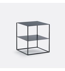 Chevet métal acier, 2 plateaux La Redoute Interieurs