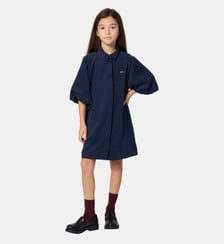 Robe en weavy satin BOSS Kidswear