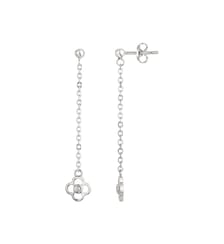 Boucles d'oreilles Fiorenza en Argent avec diamant blanc La Garçonne Diamant