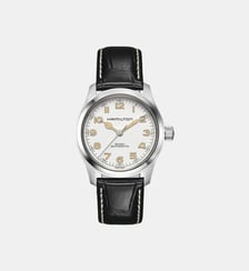 Montre automatique Khaki field Blanc H70405710 Hamilton