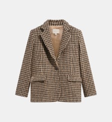 Blazer à carreaux - JANET Pablo