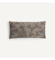 Housse de coussin en jacquard de coton AM.PM