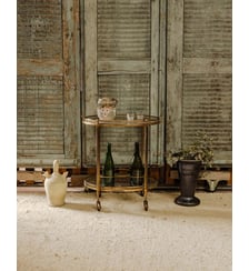Desserte en laiton doré Henriette N°213- Produit chiné Debongout
