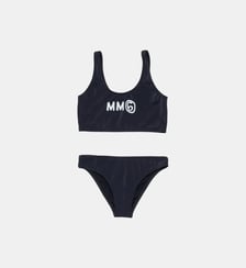 Bikini avec logo MM6 Maison Margiela