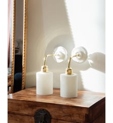 Paire d'appliques Suzette N°39- Produit chiné Debongout