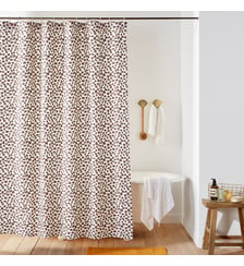 Rideau de douche, imprimé léopard La Redoute Interieurs