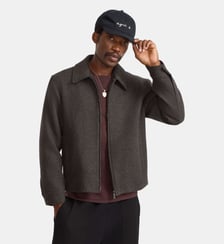 pull en laine mérinos Agnès b.