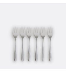 Lot de 6 fourchettes à gateaux La Redoute Interieurs