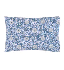 Taie d'oreiller imprimée en percale de coton, SHAQUI PORCELAIN Designers Guild