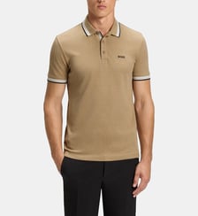 Polo Paddy en piqué de coton  BOSS