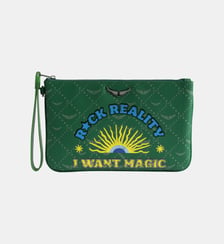 Pochette Z Pouch Monogram Tag Zadig&Voltaire