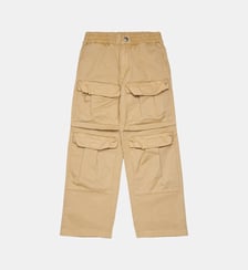 Pantalon cargo avec poches plaquées Diesel Kids