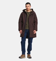 Parka imperméable fishtail à capuche sherpa GORE-TEX Aigle