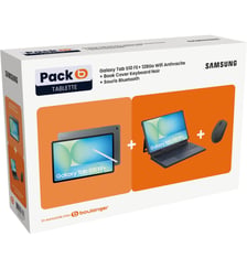 Tablette Android Pack Galaxy Tab S10 FE+/Etui Clavi/Souri Samsung
