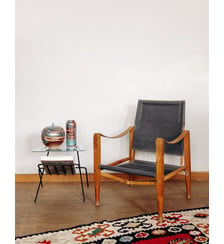 Fauteuil safari Jakob N°223- Produit chiné Debongout