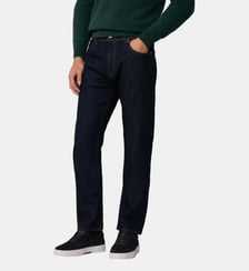 Jean Coupe Regular Délavage Bleu Hackett London