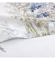 Drap plat en percale de coton Yves Delorme