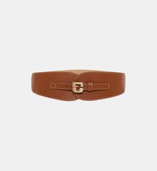 Ceinture signature en cuir - OLYMPE Gerard Darel