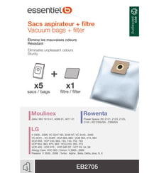 Sac aspirateur EB2705 Essentiel B