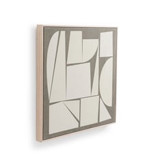 Toile encadrée en lin La Redoute Interieurs