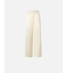 Pantalon palazzo style pyjama en satin Pinko