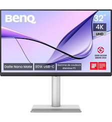 Ecran PC 4K MA320U 32'' Nano IPS UHD Nano mate HDR USB-C 90W Benq