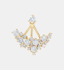 Boucle d'oreille puce Brume argent Nebuleuse Bijoux