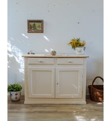 Buffet en bois écru Gilbert N°1494- Produit chiné Debongout