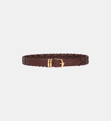 Ceinture en Cuir Tressé Vanessa Bruno