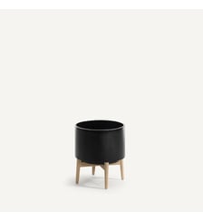 Cache-pot sur pied en hévéa H42cm AM.PM